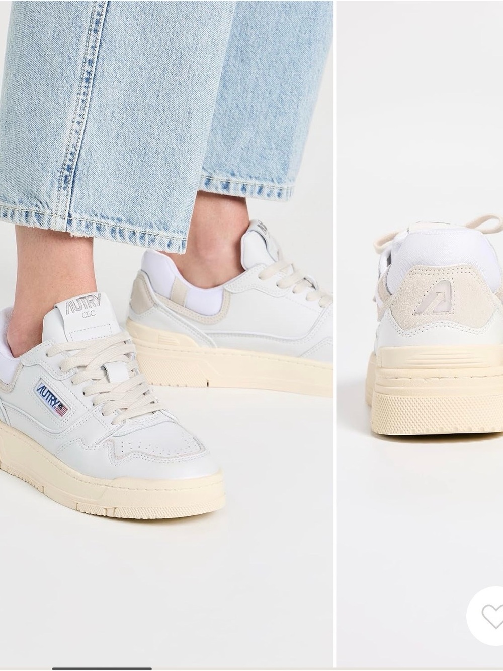 Autry CLC Low Cut Sneakers White | 9 Women’s